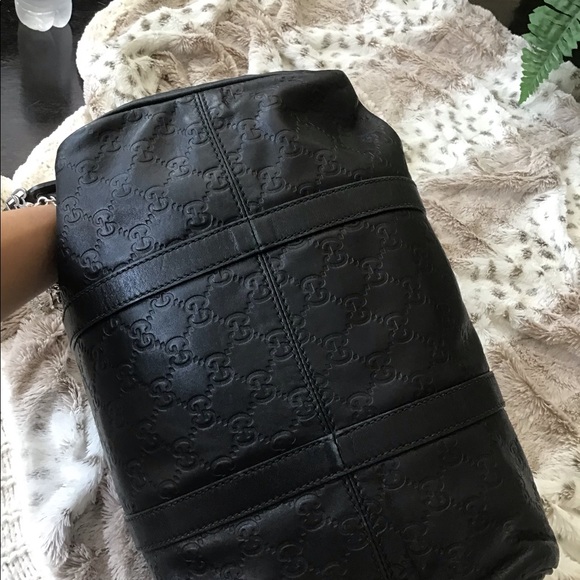 GUCCI Leather Boston Bag - Picture 5 of 11